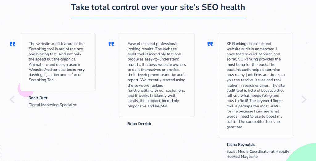 SE Ranking: Reviews and Testimonials